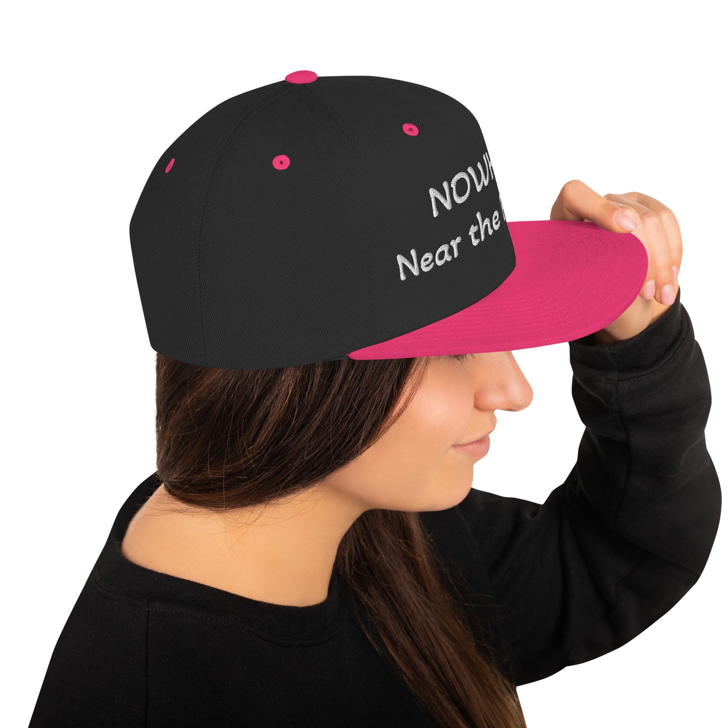 NOWHERE Near the Fairway Snapback Hat