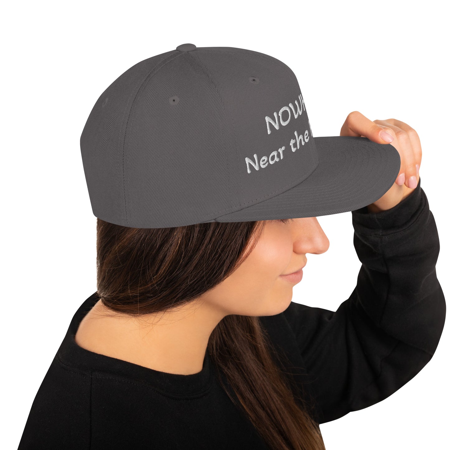 NOWHERE Near the Fairway Snapback Hat