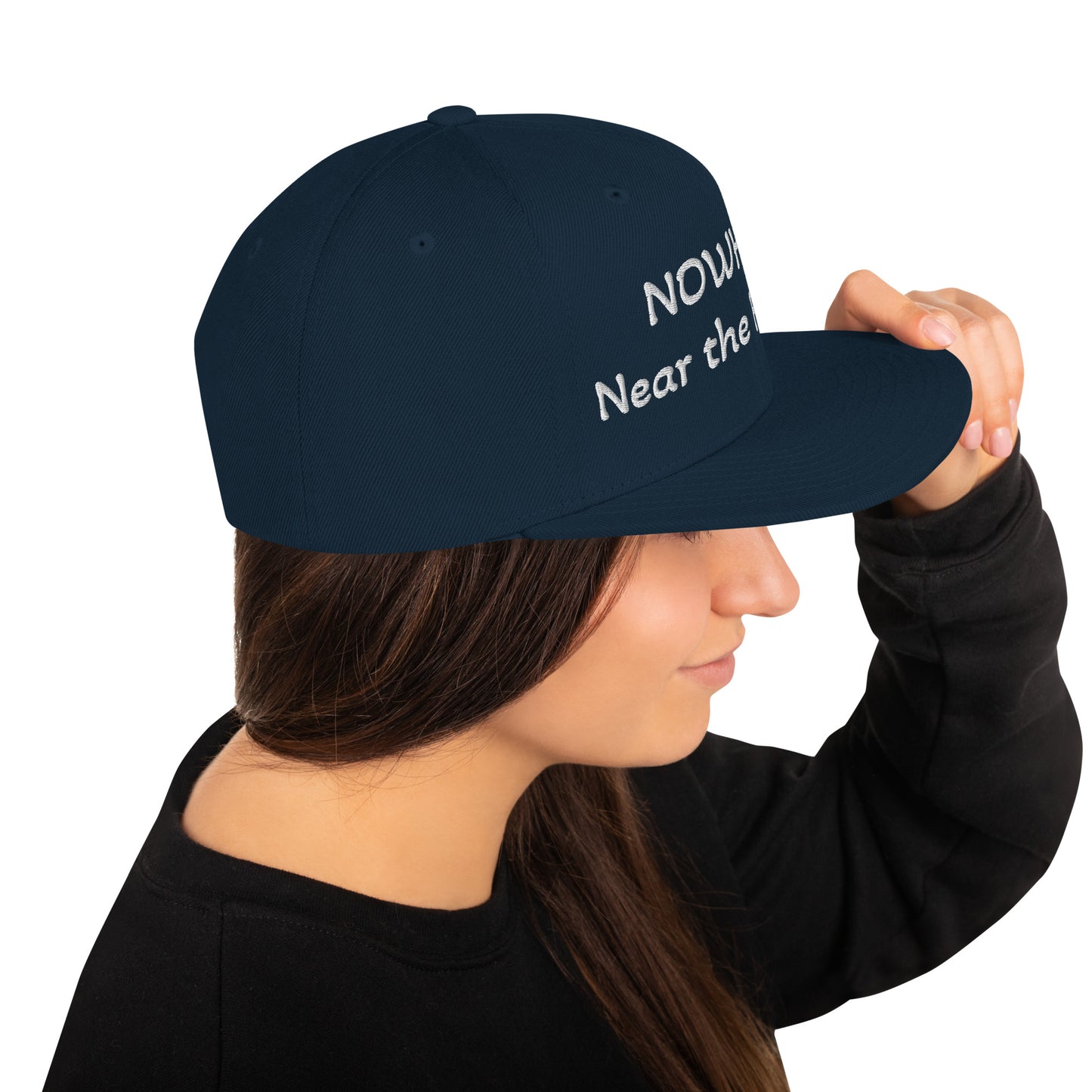 NOWHERE Near the Fairway Snapback Hat