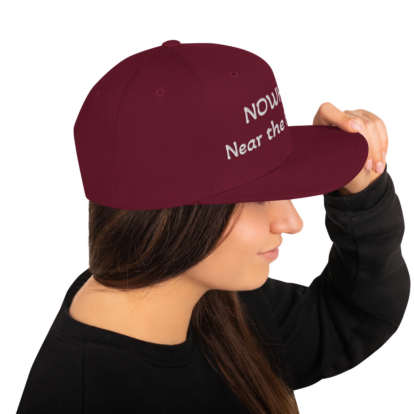 NOWHERE Near the Fairway Snapback Hat