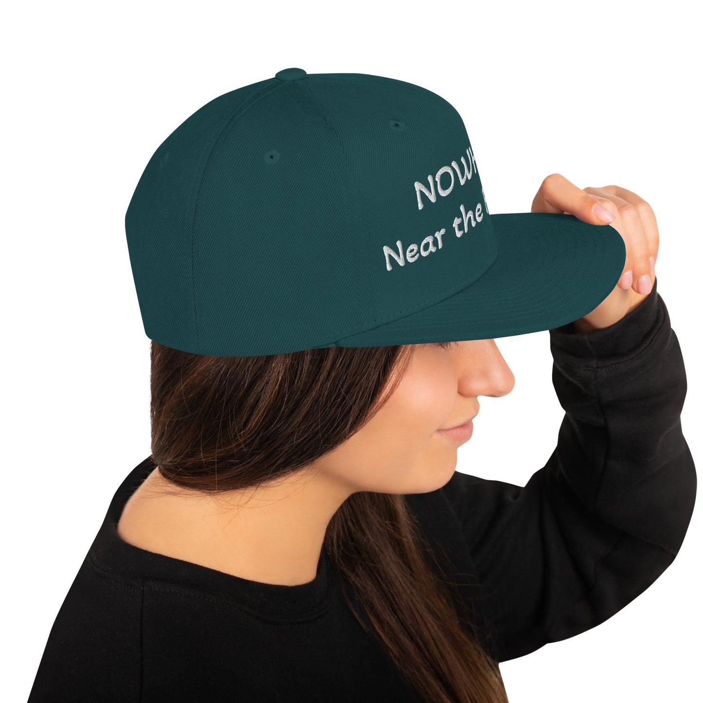 NOWHERE Near the Fairway Snapback Hat